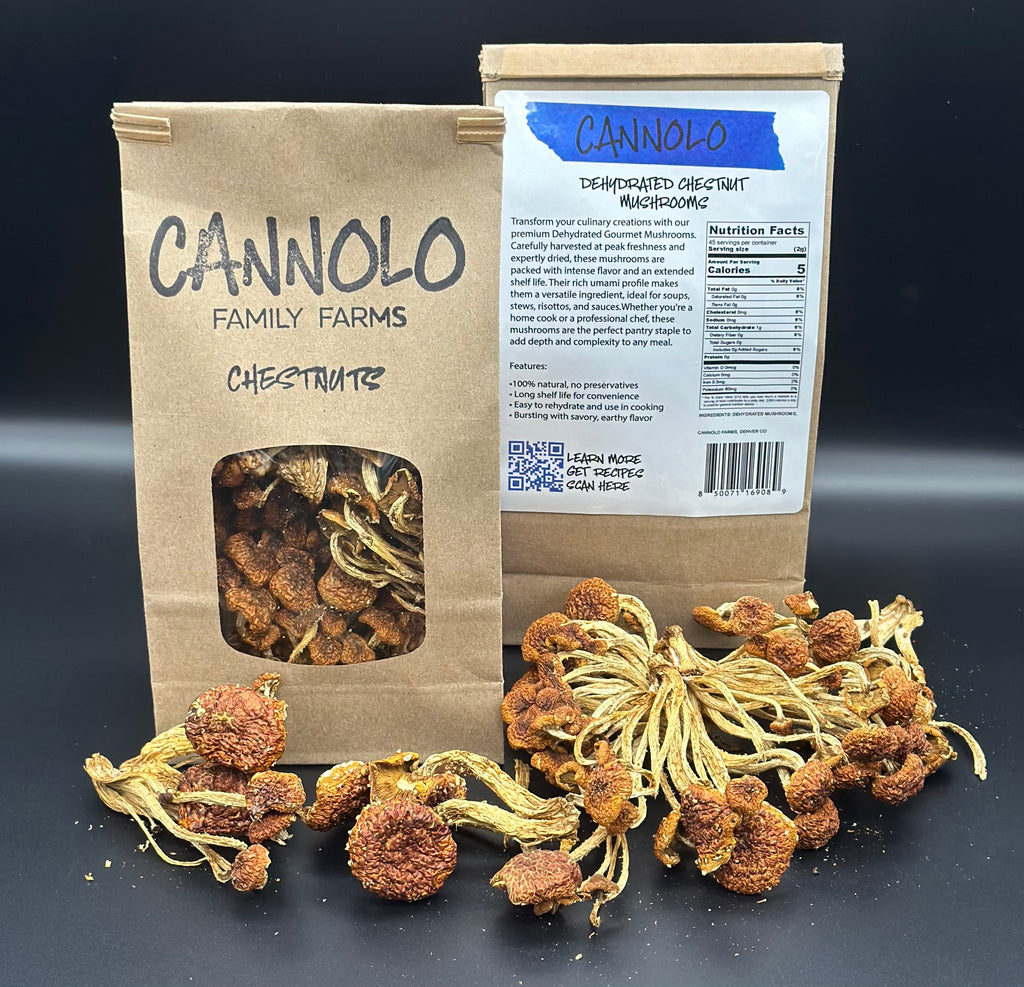 Dehydrated Mushroom 1oz. Pack - Chestnut