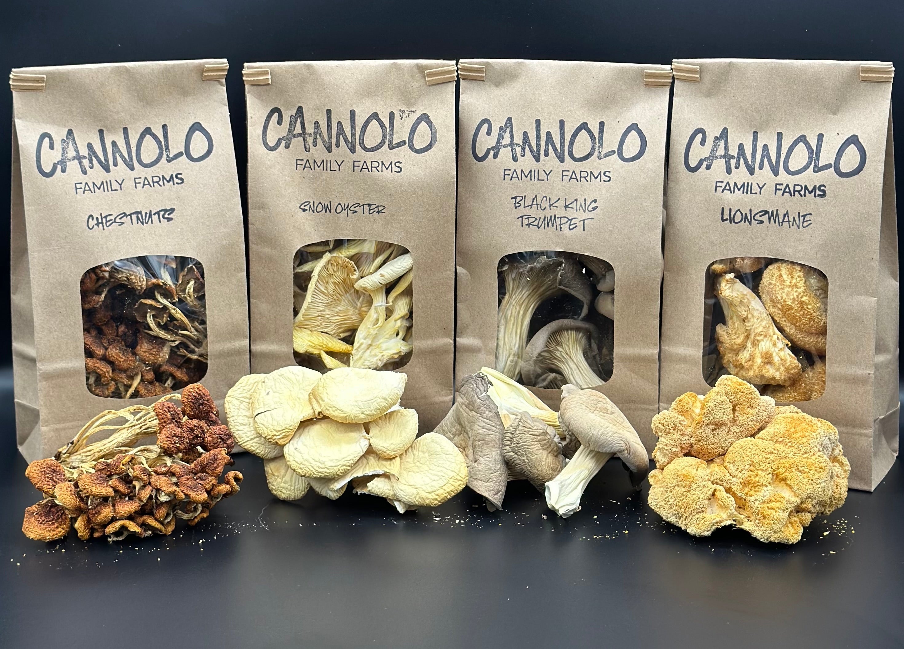 Dehydrated Mushroom 1oz. Pack - Black King Trumpet